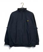 Carhartt WIPカーハート ワークインプログレス）の古着「ハーフジップスウェット」｜グレー