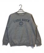 Eddie Bauerエディーバウアー）の古着「染み込みプリントスウェット」｜グレー