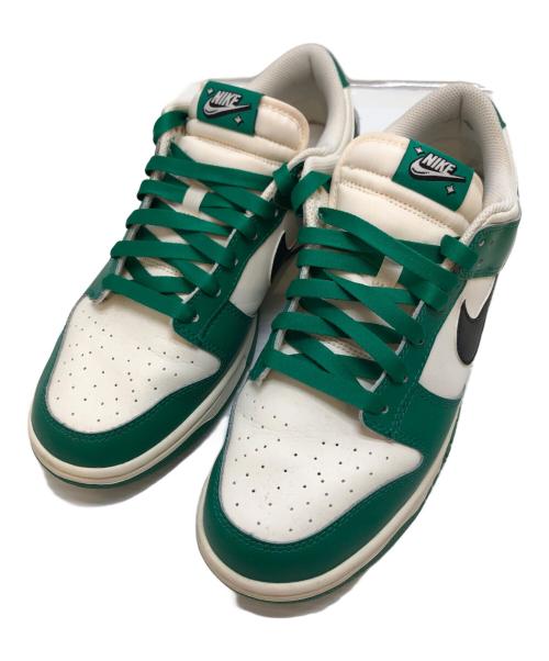NIKE（ナイキ）NIKE (ナイキ) DUNK LOW RETRO SE PALE IVORY/BLACK-MALACHITE-PALE IVOR グリーン サイズ:UK8.5/EUR43/BR41/CN275(2.5)の古着・服飾アイテム