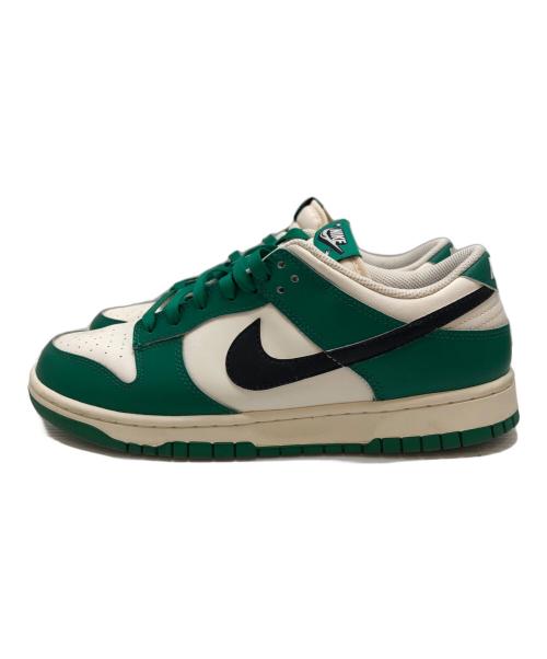 NIKE（ナイキ）NIKE (ナイキ) DUNK LOW RETRO SE PALE IVORY/BLACK-MALACHITE-PALE IVOR グリーン サイズ:UK8.5/EUR43/BR41/CN275(2.5)の古着・服飾アイテム