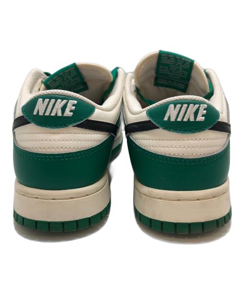 NIKE（ナイキ）NIKE (ナイキ) DUNK LOW RETRO SE PALE IVORY/BLACK-MALACHITE-PALE IVOR グリーン サイズ:UK8.5/EUR43/BR41/CN275(2.5)の古着・服飾アイテム