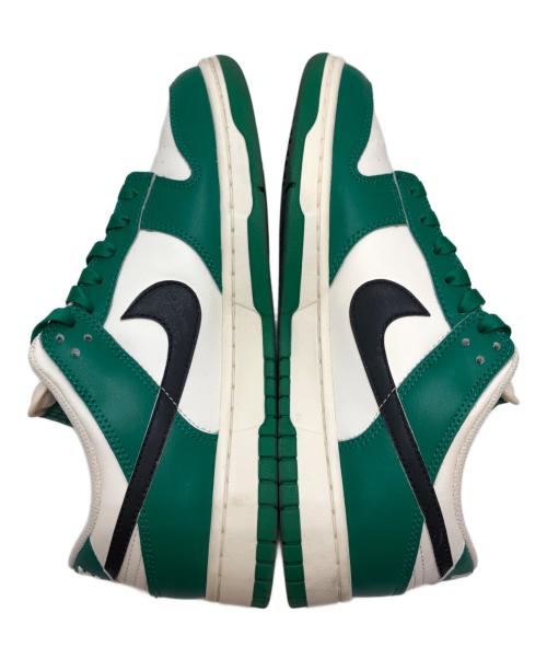 NIKE（ナイキ）NIKE (ナイキ) DUNK LOW RETRO SE PALE IVORY/BLACK-MALACHITE-PALE IVOR グリーン サイズ:UK8.5/EUR43/BR41/CN275(2.5)の古着・服飾アイテム