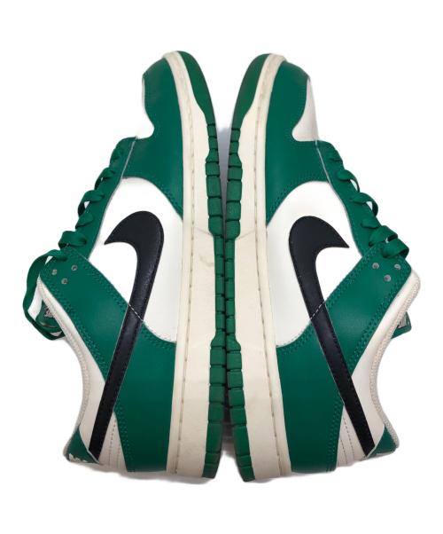 NIKE（ナイキ）NIKE (ナイキ) DUNK LOW RETRO SE PALE IVORY/BLACK-MALACHITE-PALE IVOR グリーン サイズ:UK8.5/EUR43/BR41/CN275(2.5)の古着・服飾アイテム