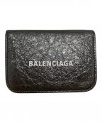 BALENCIAGAバレンシアガ）の古着「CASHミニウォレット」｜シルバー