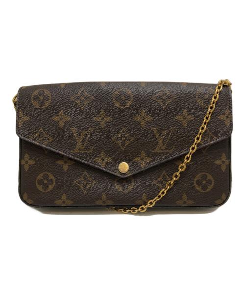 LOUIS VUITTON（ルイ ヴィトン）LOUIS VUITTON (ルイ ヴィトン) ポシェットフェリシー ブラウン サイズ:表記なしの古着・服飾アイテム