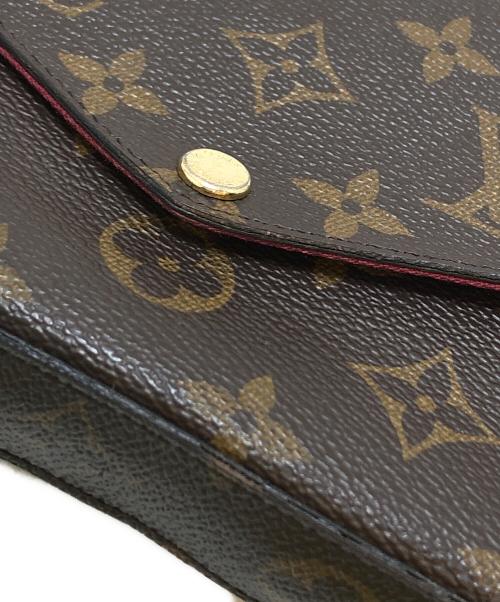 LOUIS VUITTON（ルイ ヴィトン）LOUIS VUITTON (ルイ ヴィトン) ポシェットフェリシー ブラウン サイズ:表記なしの古着・服飾アイテム