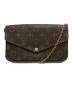 LOUIS VUITTON（ルイ ヴィトン）の古着「ポシェットフェリシー」｜ブラウン