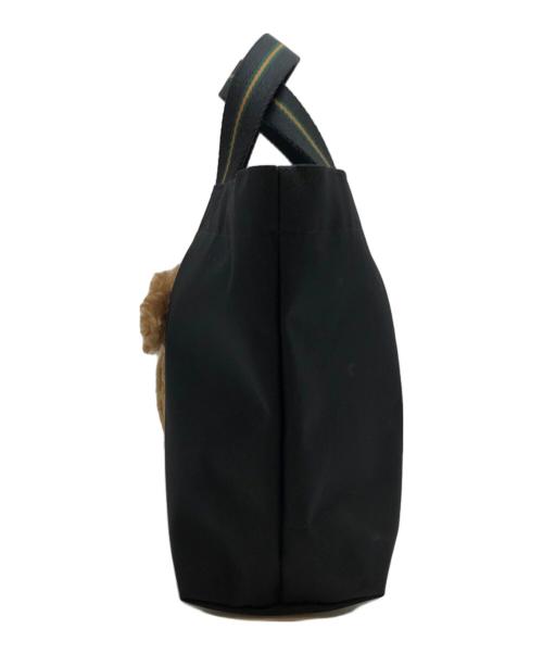 MUVEIL（ミュベール）MUVEIL (ミュベール) トイプードルトートバッグ ブラック サイズ:表記なしの古着・服飾アイテム