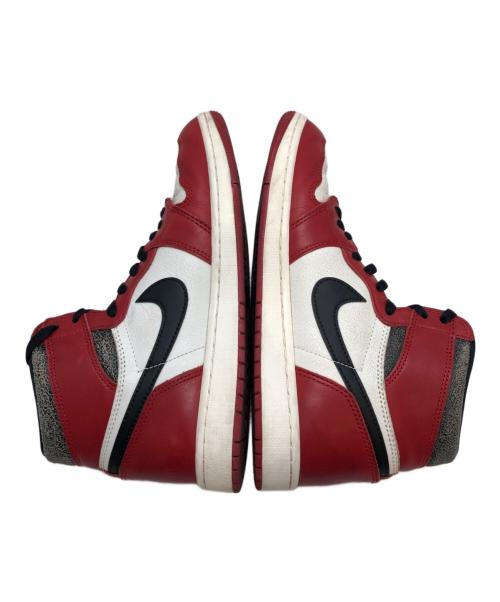 NIKE（ナイキ）NIKE (ナイキ) Air Jordan 1 High OG Lost & Found/Chicago レッド サイズ:UK8.5/EUR43/BR41/CN275(2.5)の古着・服飾アイテム