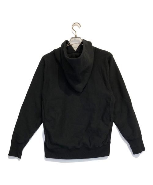 ATON（エイトン）ATON (エイトン) Garment Dyed Urake Hoodie ブラック サイズ:Mの古着・服飾アイテム