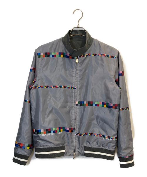 uniform experiment（ユニフォームエクスペリメント）uniform experiment (ユニフォームエクスペリメント) リバーシブルジャケット グレー サイズ:2の古着・服飾アイテム