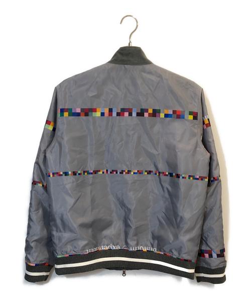 uniform experiment（ユニフォームエクスペリメント）uniform experiment (ユニフォームエクスペリメント) リバーシブルジャケット グレー サイズ:2の古着・服飾アイテム