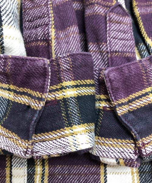 NEIGHBORHOOD（ネイバーフッド）NEIGHBORHOOD (ネイバーフッド) LUMBERS C-SHIRT LS パープル サイズ:Lの古着・服飾アイテム