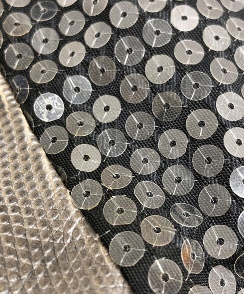 BOTTEGA VENETA（ボッテガベネタ）BOTTEGA VENETA (ボッテガベネタ) スパンコールハンドバッグ サイズ:表記なしの古着・服飾アイテム