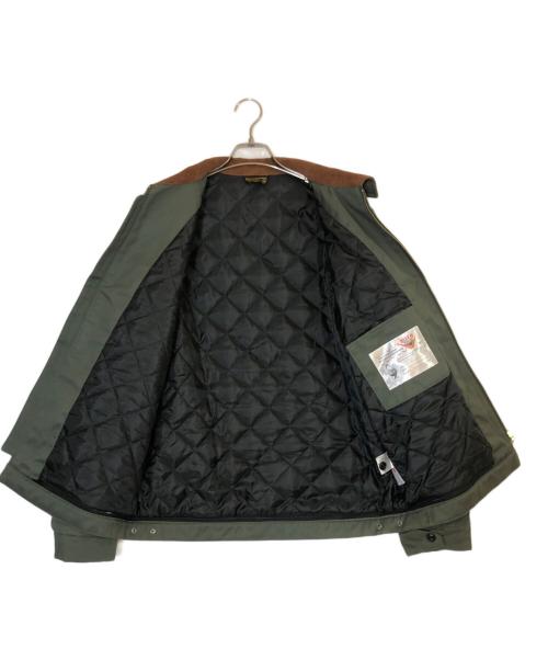 BLUCO WORK GARMENT（ブルコ ワーク ガーメント）BLUCO WORK GARMENT (ブルコ ワーク ガーメント) ワークジャケット カーキ サイズ:Lの古着・服飾アイテム