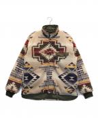 WEST RIDEウエストライド）の古着「リバーシブルジャケット」｜ベージュ×カーキ