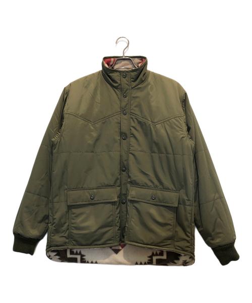 WEST RIDE（ウエストライド）WEST RIDE (ウエストライド) リバーシブルジャケット ベージュ×カーキ サイズ:Mの古着・服飾アイテム