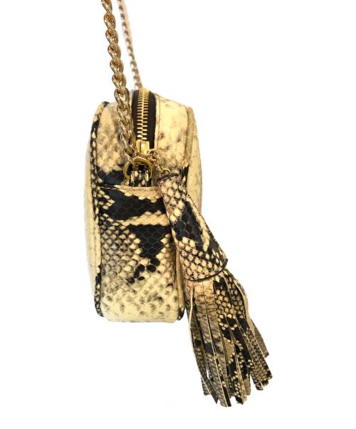 JIMMY CHOO（ジミーチュウ）JIMMY CHOO (ジミーチュウ) ATHINI CAMERA BAG ベージュ サイズ:表記なしの古着・服飾アイテム