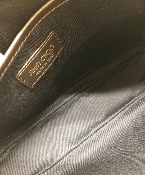 JIMMY CHOO（ジミーチュウ）JIMMY CHOO (ジミーチュウ) ATHINI CAMERA BAG ベージュ サイズ:表記なしの古着・服飾アイテム