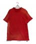MARTINE ROSE（マーティン・ローズ）の古着「ヴィンテージ加工Tシャツ」｜レッド