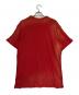 MARTINE ROSE (マーティン・ローズ) ヴィンテージ加工Tシャツ レッド サイズ:M：5000円