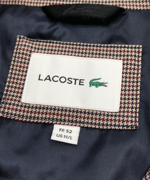 LACOSTE（ラコステ）LACOSTE (ラコステ) スタンドカラージップジャケット ブラウン サイズ:US M/L　FR52 未使用品の古着・服飾アイテム