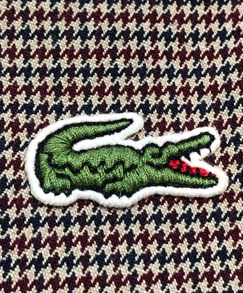 LACOSTE（ラコステ）LACOSTE (ラコステ) スタンドカラージップジャケット ブラウン サイズ:US M/L　FR52 未使用品の古着・服飾アイテム