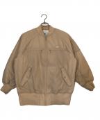 adidas Originalsアディダスオリジナル）の古着「ボンバージャケット」｜ベージュ