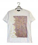 COMME des GARCONS HOMME DEUXコムデギャルソン オム ドゥ）の古着「プリントTシャツ」｜ホワイト