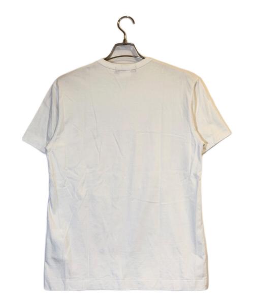 COMME des GARCONS HOMME DEUX（コムデギャルソン オム ドゥ）COMME des GARCONS HOMME DEUX (コムデギャルソン オム ドゥ) プリントTシャツ ホワイト サイズ:Mの古着・服飾アイテム