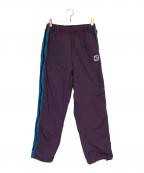 X-LARGEエクストララージ）の古着「ラインナイロンパンツ/トラックパンツ」｜パープル
