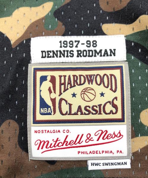 MITCHELL & NESS（ミッチェルアンドネス）MITCHELL & NESS (ミッチェルアンドネス) ゲームシャツ カーキ サイズ:Mの古着・服飾アイテム