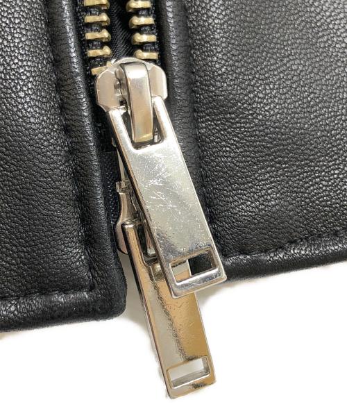 STUDIOUS（ステュディオス）STUDIOUS (ステュディオス) シングルライダースジャケット ブラック サイズ:Sの古着・服飾アイテム