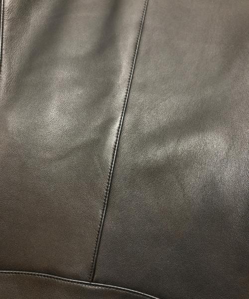 STUDIOUS（ステュディオス）STUDIOUS (ステュディオス) シングルライダースジャケット ブラック サイズ:Sの古着・服飾アイテム