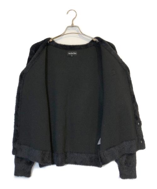 THE BLACK EYE PATCH（ブラックアイパッチ）THE BLACK EYE PATCH (ブラックアイパッチ) シャギーニットカーディガン ブラック サイズ:Sの古着・服飾アイテム