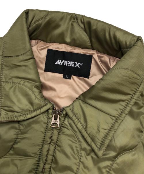 AVIREX（アヴィレックス）AVIREX (アヴィレックス) RIP STOP VIETNAM JACKET カーキ サイズ:Lの古着・服飾アイテム