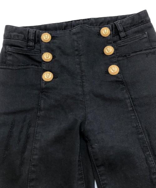 BALMAIN（バルマン）BALMAIN (バルマン) バイカージーンズ インディゴ サイズ:XSの古着・服飾アイテム