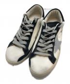 GOLDEN GOOSEゴールデングース）の古着「ダメージ加工スニーカー」｜ブラック