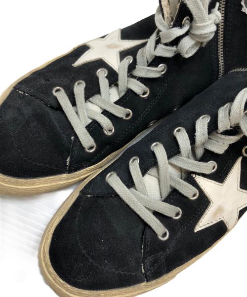 GOLDEN GOOSE（ゴールデングース）GOLDEN GOOSE (ゴールデングース) ダメージ加工スニーカー ブラック サイズ:42の古着・服飾アイテム