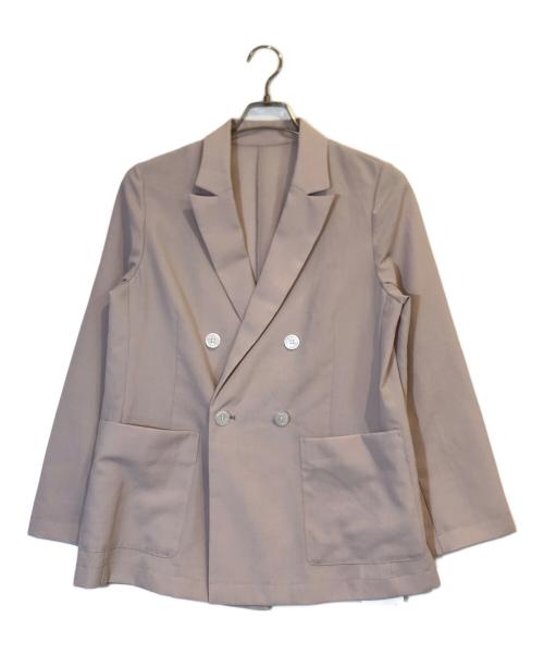 ARPEGE STORY（アルページュストーリー）ARPEGE STORY (アルページュストーリー) シアージャケット ピンク サイズ:1 未使用品の古着・服飾アイテム