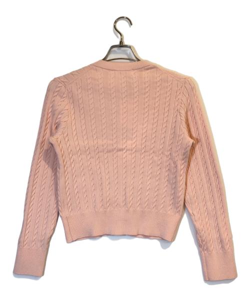 ARPEGE STORY（アルページュストーリー）ARPEGE STORY (アルページュストーリー) ケーブルアンサンブル ピンク サイズ:2 未使用品の古着・服飾アイテム
