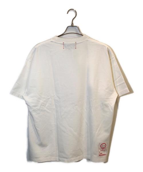 Perfect ribs（パーフェクトリブス）Perfect ribs (パーフェクトリブス) A LOVE MOVEMENT (アラブモーメント) BASIC SHORT SLEEVE T-SHIRTS ホワイト サイズ:XL 未使用品の古着・服飾アイテム