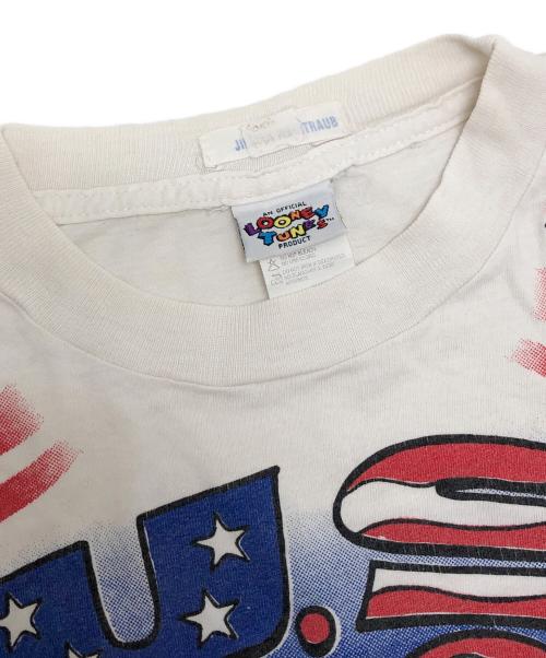 LOONEY TUNES（ルーニーチューンズ）LOONEY TUNES (ルーニーチューンズ) ヴィンテージTシャツ ホワイト サイズ:XLの古着・服飾アイテム