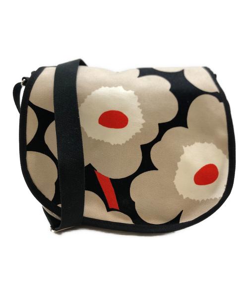marimekko（マリメッコ）marimekko (マリメッコ) Pieni Unikko Salli Shoulder Bag ブラックの古着・服飾アイテム