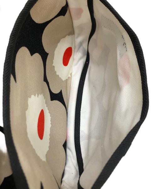 marimekko（マリメッコ）marimekko (マリメッコ) Pieni Unikko Salli Shoulder Bag ブラックの古着・服飾アイテム
