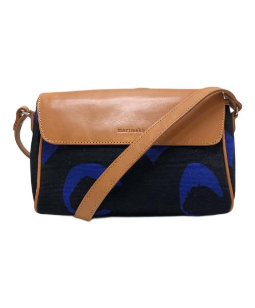 marimekko（マリメッコ）marimekko (マリメッコ) Kaisa ショルダーバッグ ネイビー サイズ:表記なしの古着・服飾アイテム