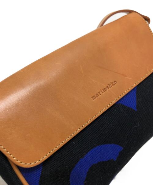 marimekko（マリメッコ）marimekko (マリメッコ) Kaisa ショルダーバッグ ネイビー サイズ:表記なしの古着・服飾アイテム