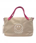 SALON DE ALFURDサロン・ド・アルファード）の古着「スマイルバッグインバッグ」｜ベージュ