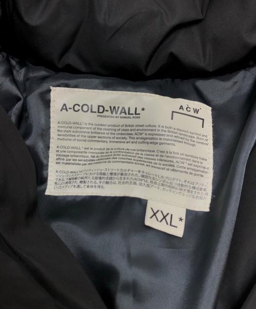 A-COLD-WALL（ア・コールド・ウォール）A-COLD-WALL (ア・コールド・ウォール) スーパーパファージャケット ブラック サイズ:XXLの古着・服飾アイテム