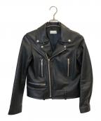 upper hightsアッパーハイツ）の古着「ダブルライダースジャケット」｜ブラック